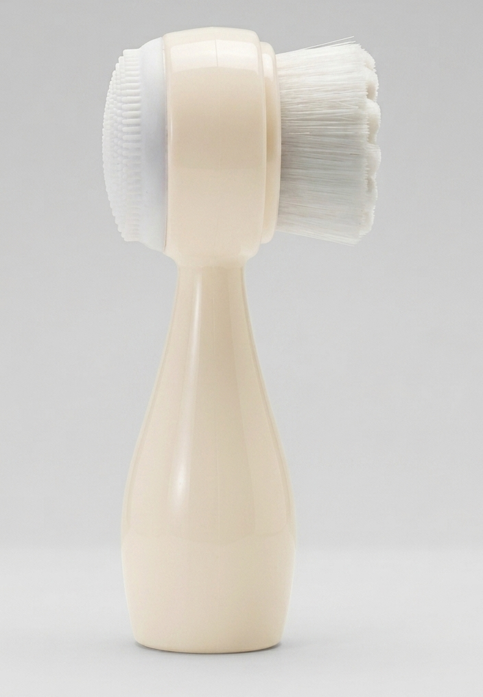 Gentle Double-Sided Facial Cleansing Brush