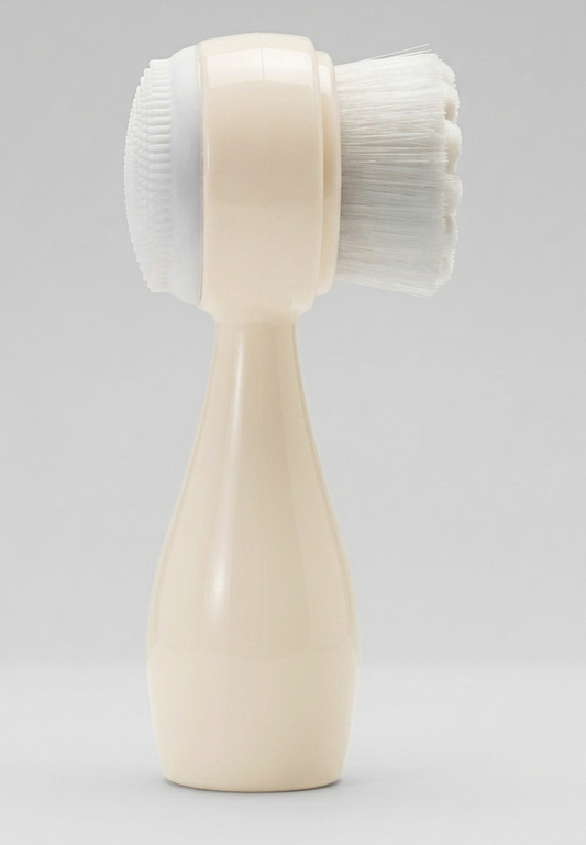 Gentle Double-Sided Facial Cleansing Brush
