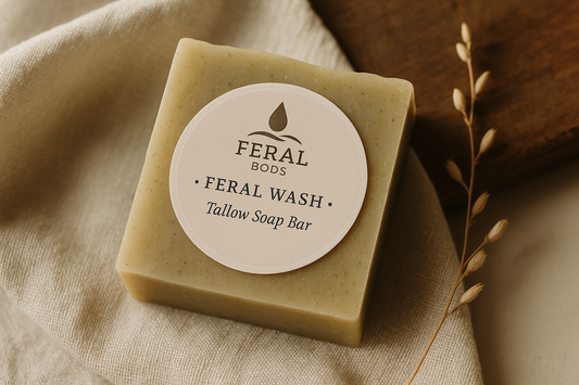 Feral Wash Tallow soap bar