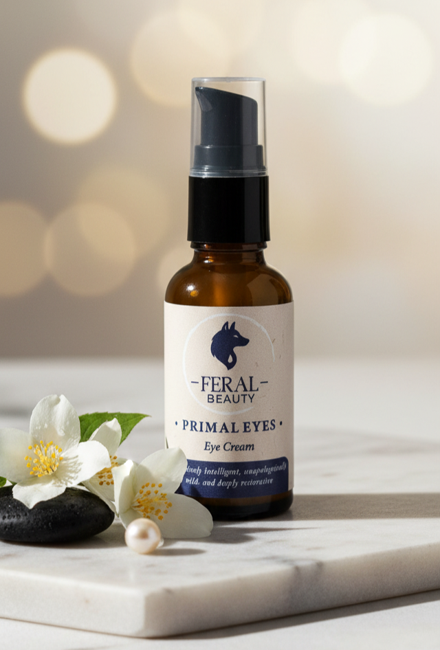 Primal Eyes - Eye Cream from Feral Beauty. Tallow skincare. Animal Based anti-aging skincare