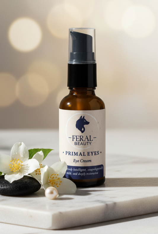 Primal Eyes - Eye Cream from Feral Beauty. Tallow skincare. Animal Based anti-aging skincare